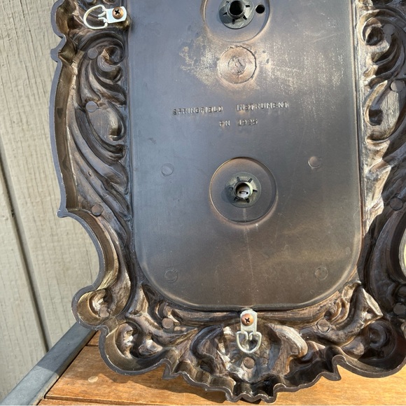 Vintage 3IN 1 SPRINGFIELD WEATHER STATION-Barometer, Humidity, Temperature 20X10 - Picture 7 of 8
